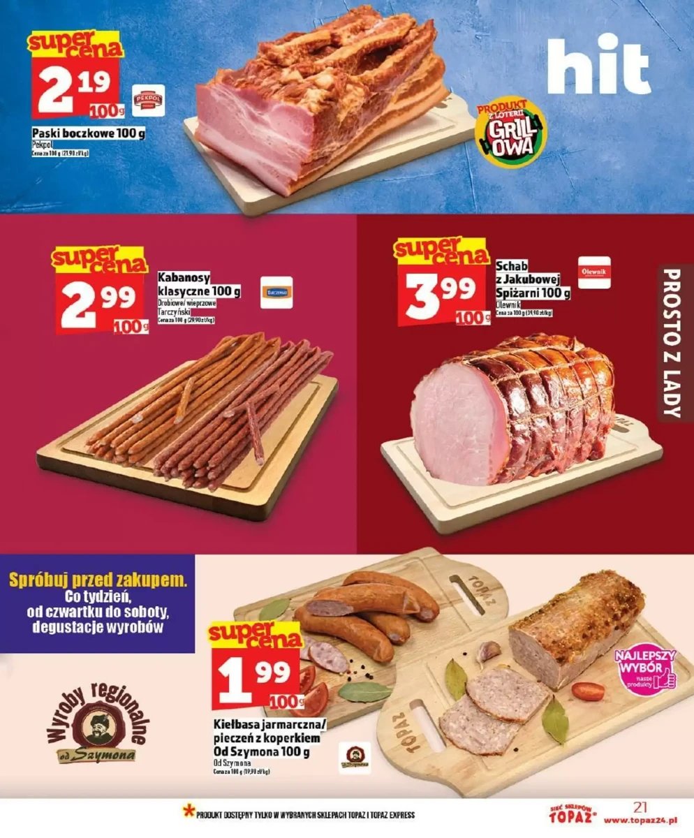 Strona 21 z gazetki Topaz