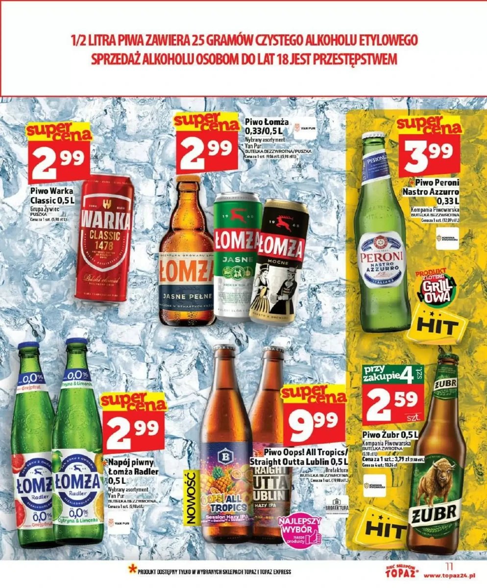 Strona 11 z gazetki Topaz