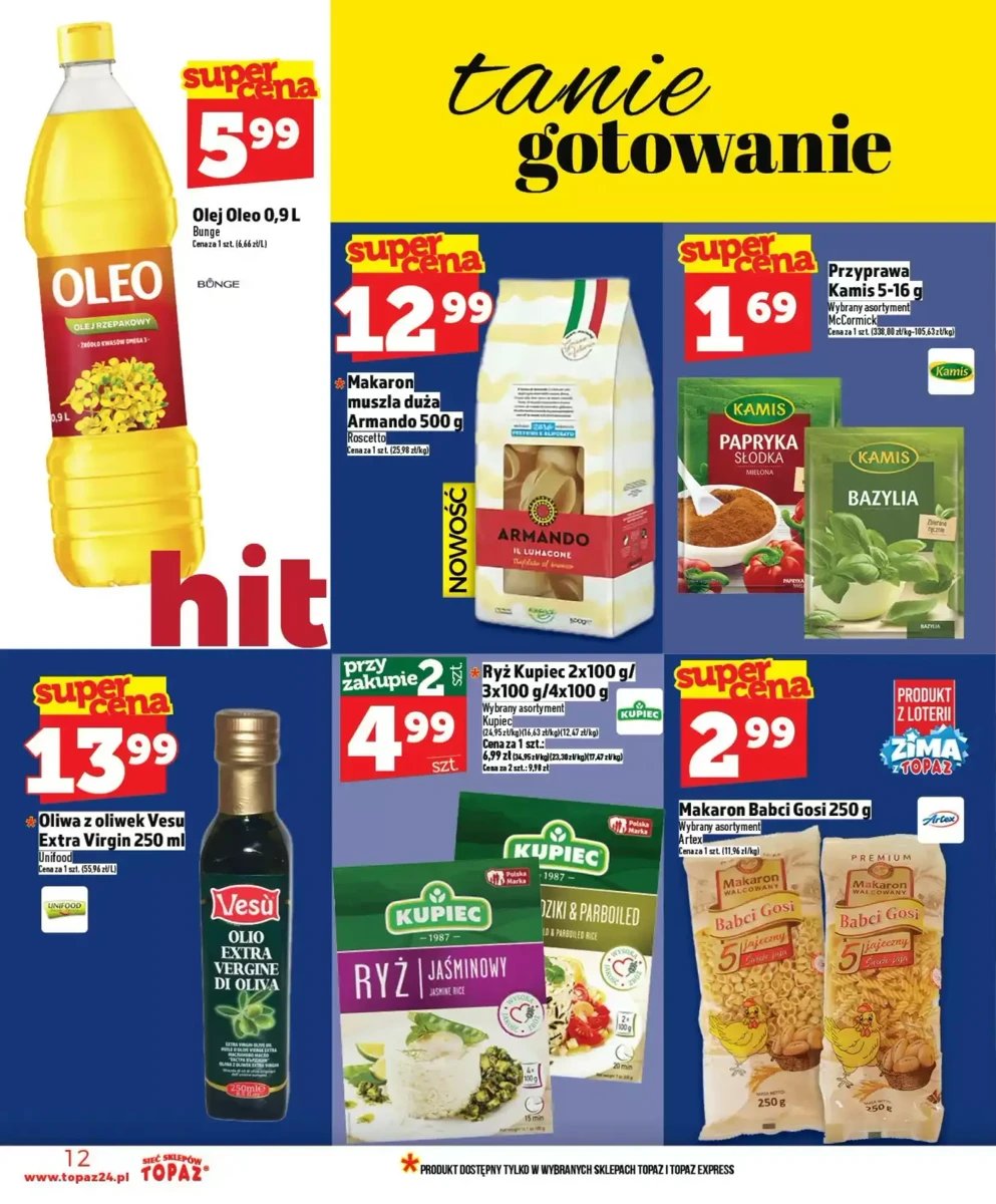 Strona 12 z gazetki Topaz