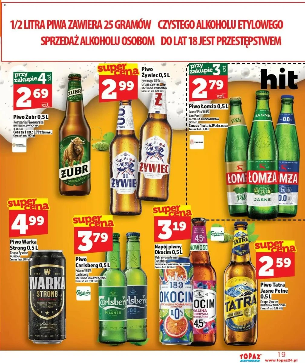 Strona 19 z gazetki Topaz