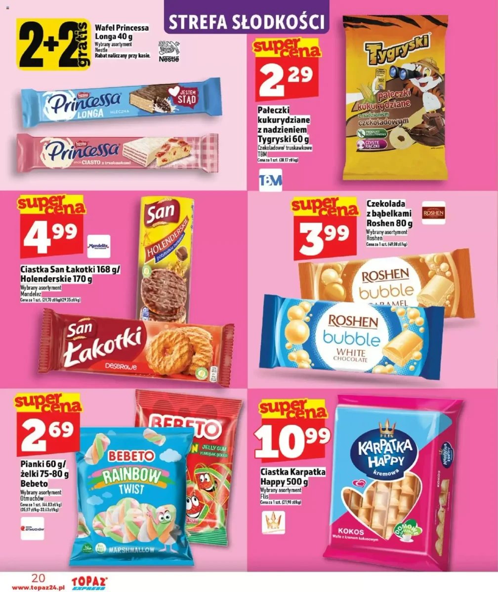 Strona 20 z gazetki Topaz