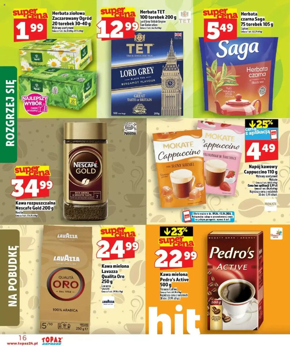 Strona 16 z gazetki Topaz