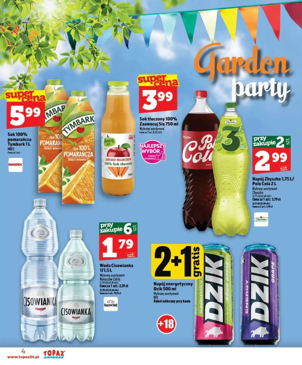Strona 4 z gazetki Topaz