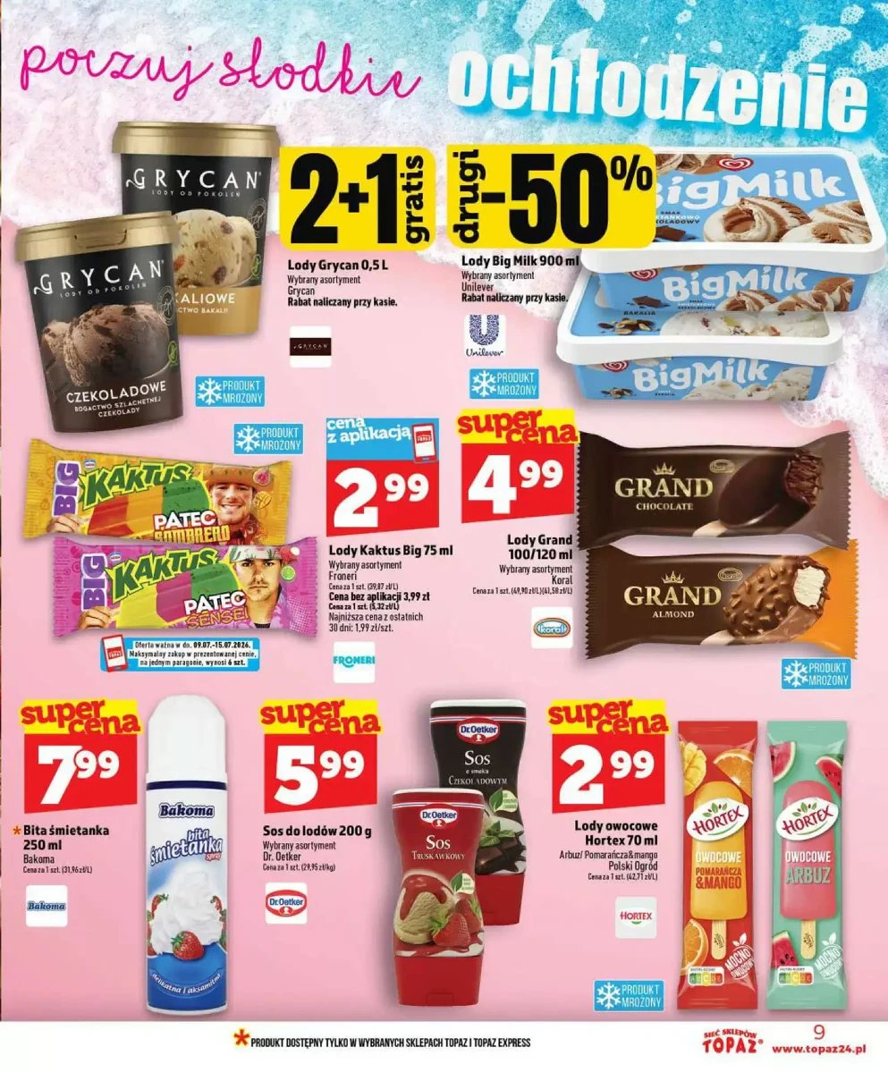 Strona 9 z gazetki Topaz