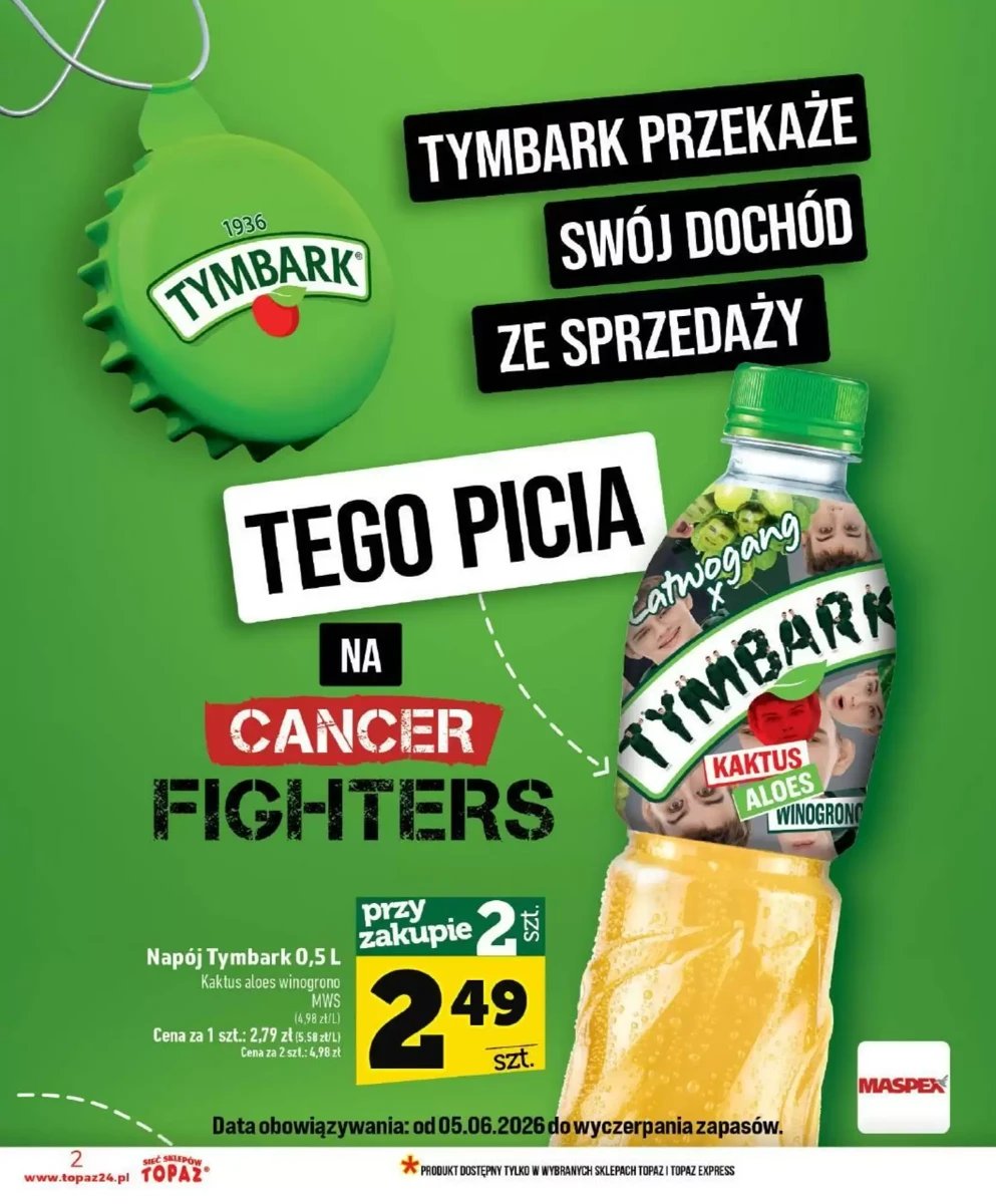 Strona 2 z gazetki Topaz