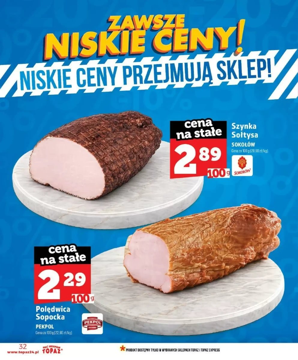 Strona 32 z gazetki Topaz