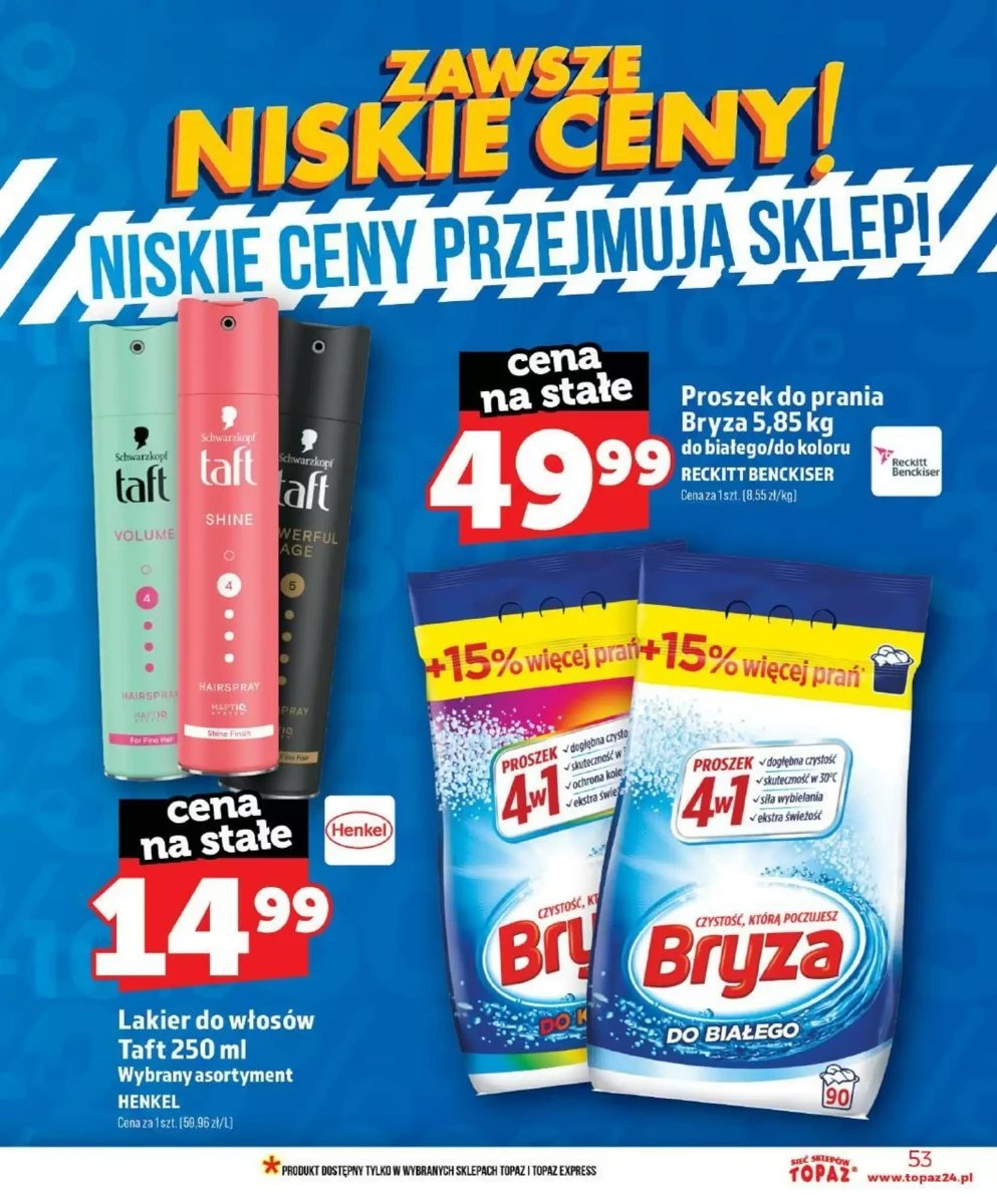 Strona 53 z gazetki Topaz