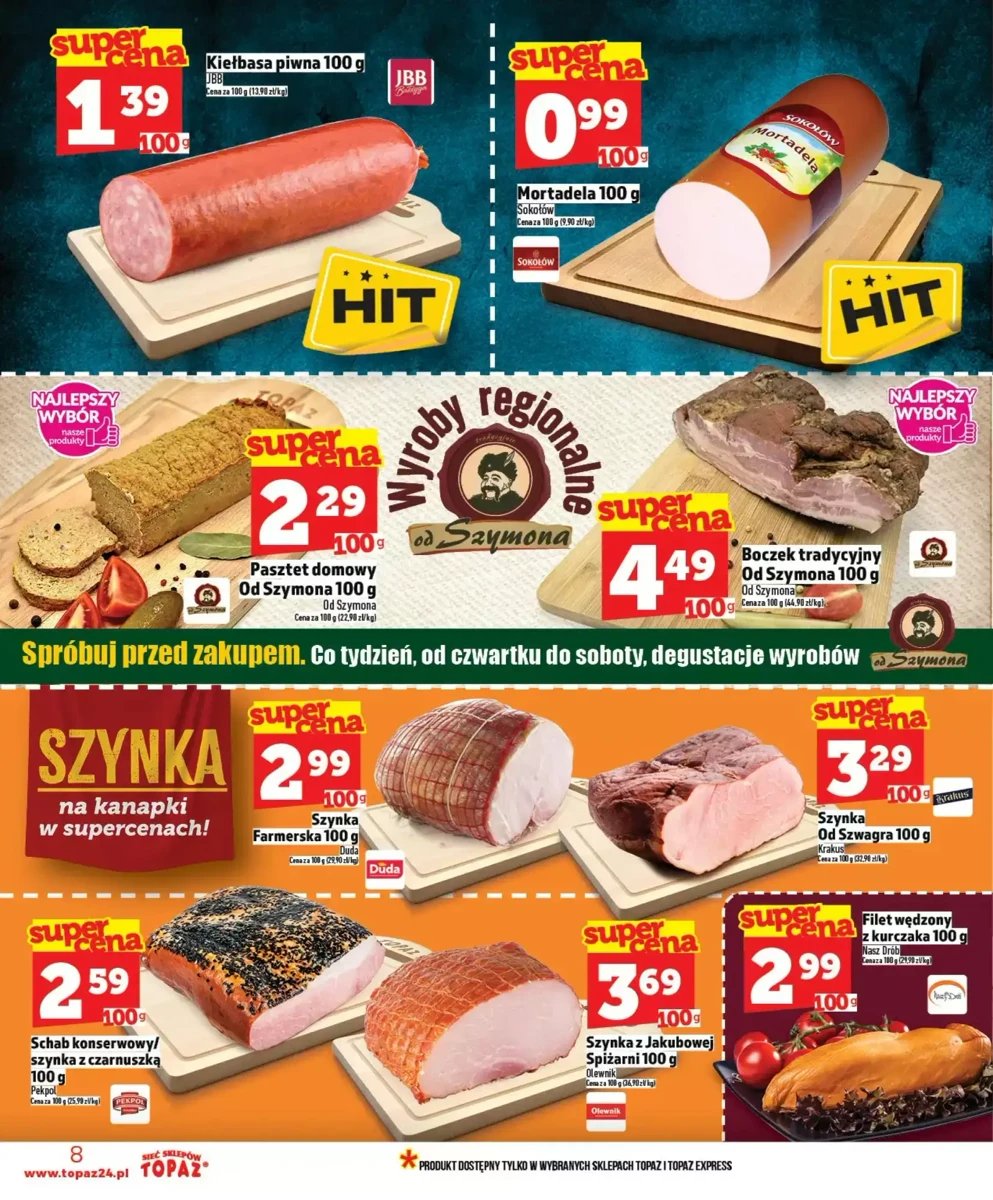 Strona 8 z gazetki Topaz