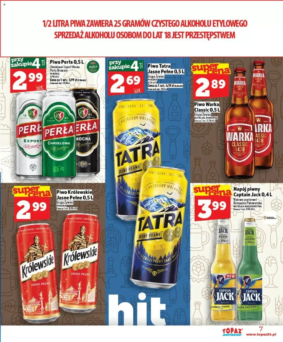 Strona 7 z gazetki Topaz