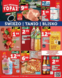 Gazetka Topaz – 13.11.2025 – 19.11.2025