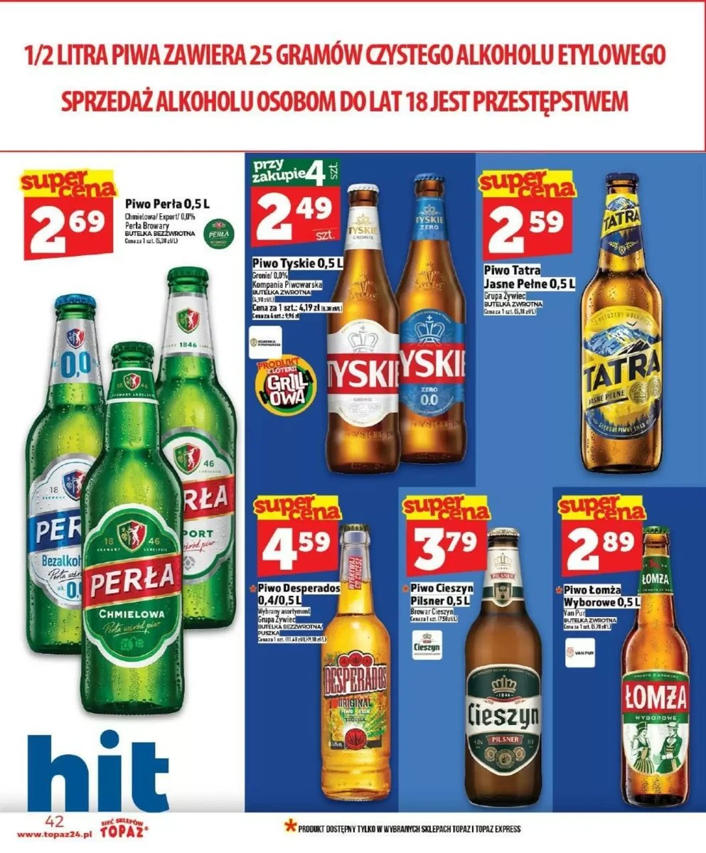 Strona 42 z gazetki Topaz