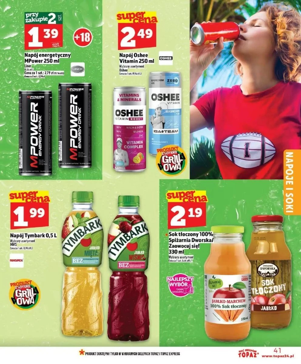 Strona 41 z gazetki Topaz