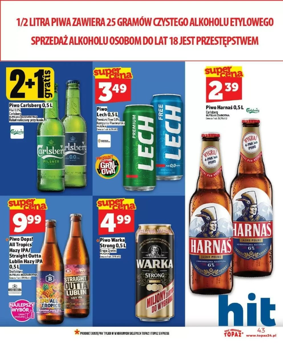 Strona 43 z gazetki Topaz