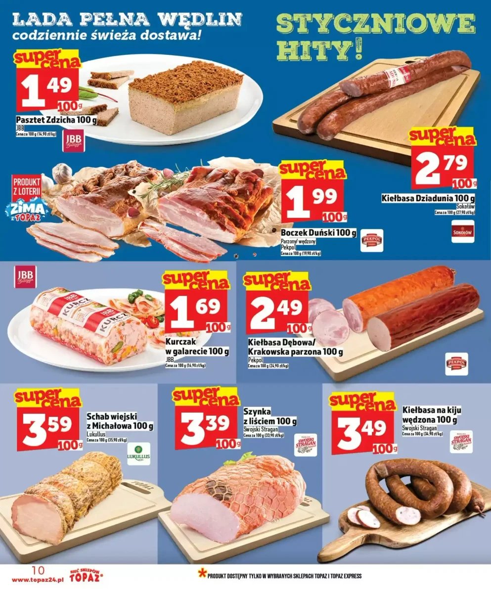 Strona 10 z gazetki Topaz