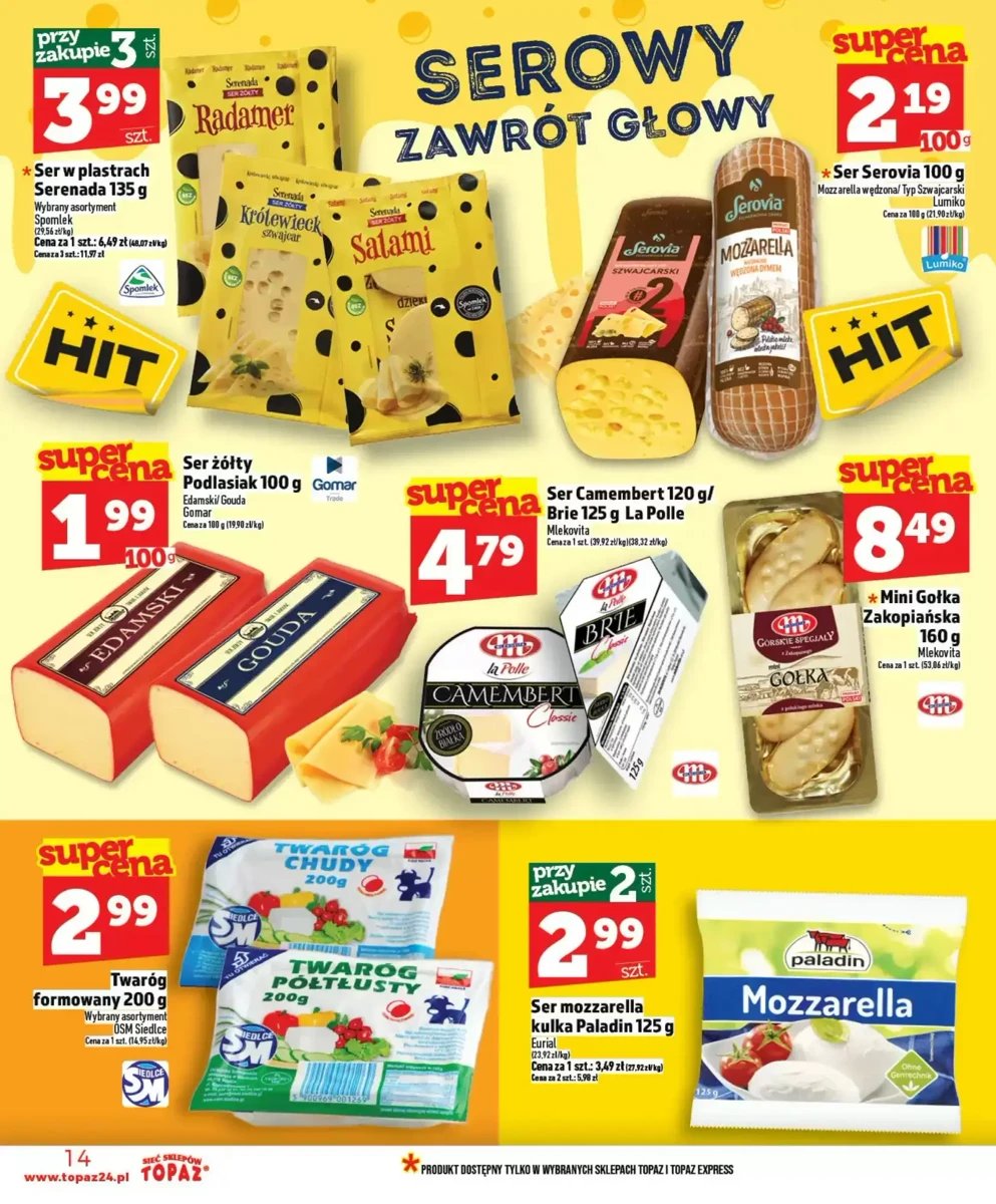 Strona 14 z gazetki Topaz