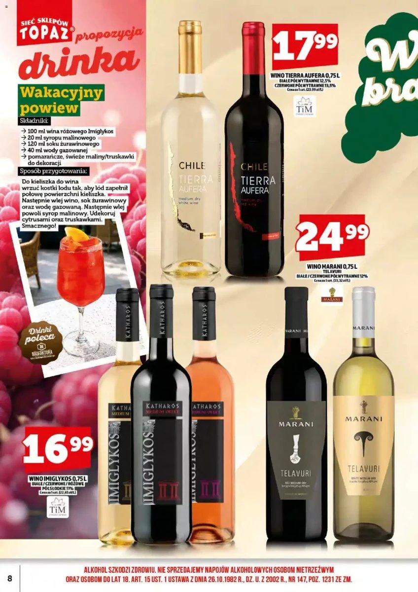 Strona 10 z gazetki Topaz