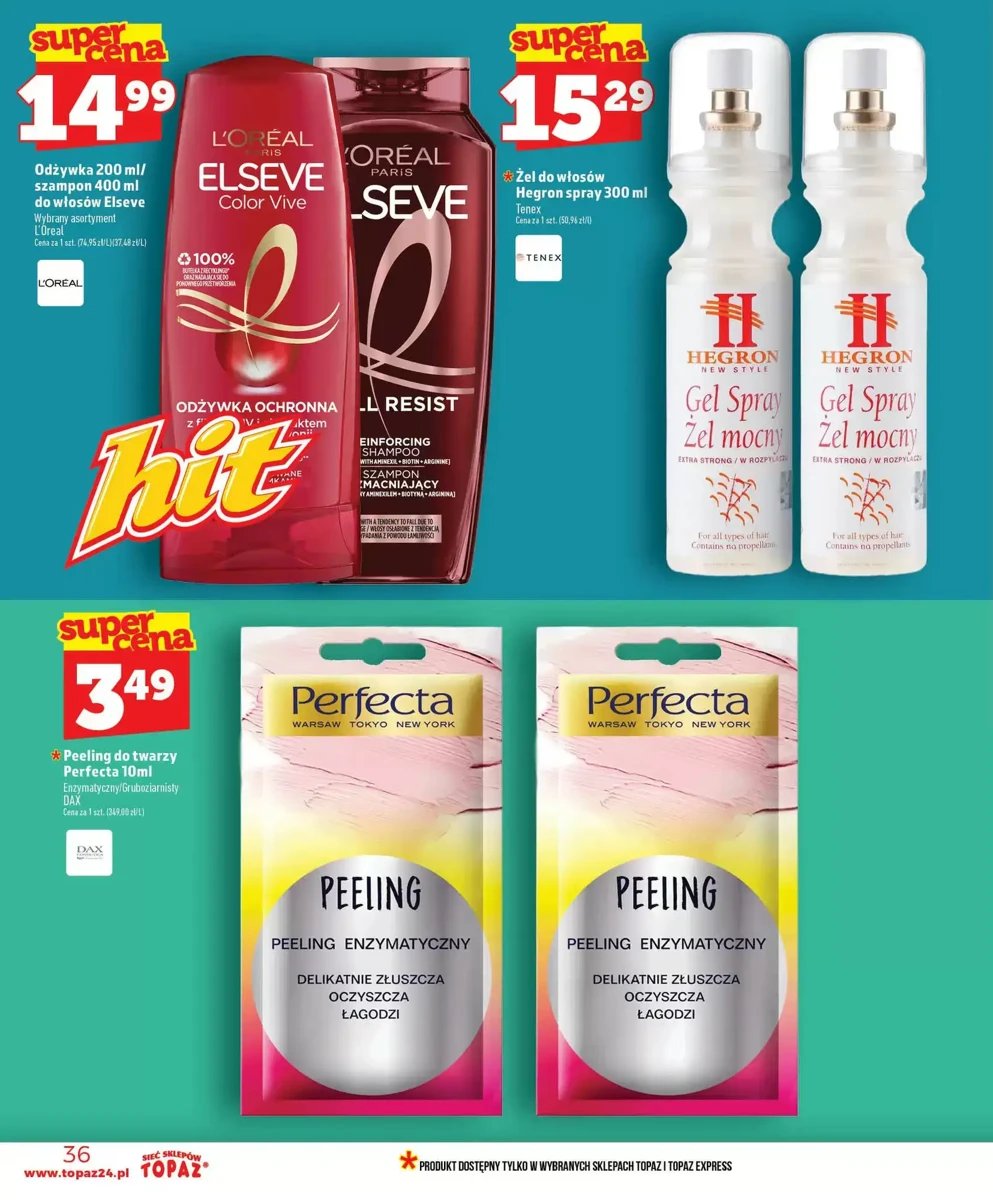 Strona 36 z gazetki Topaz