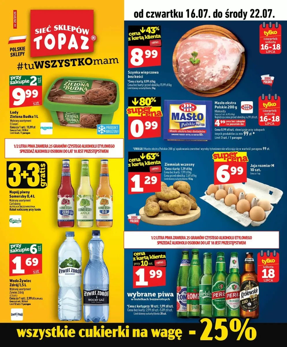 Strona 1 z gazetki Topaz