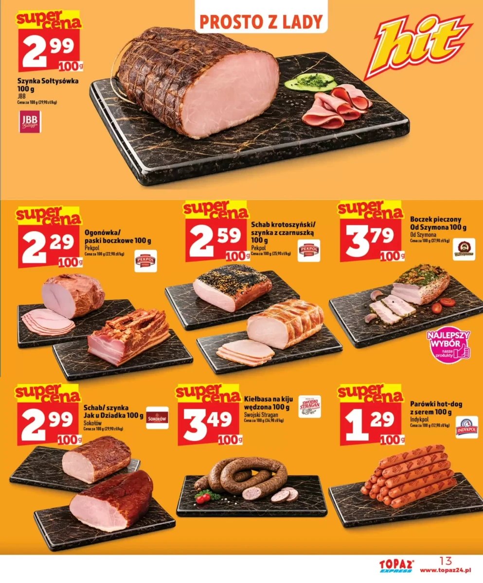 Strona 13 z gazetki Topaz