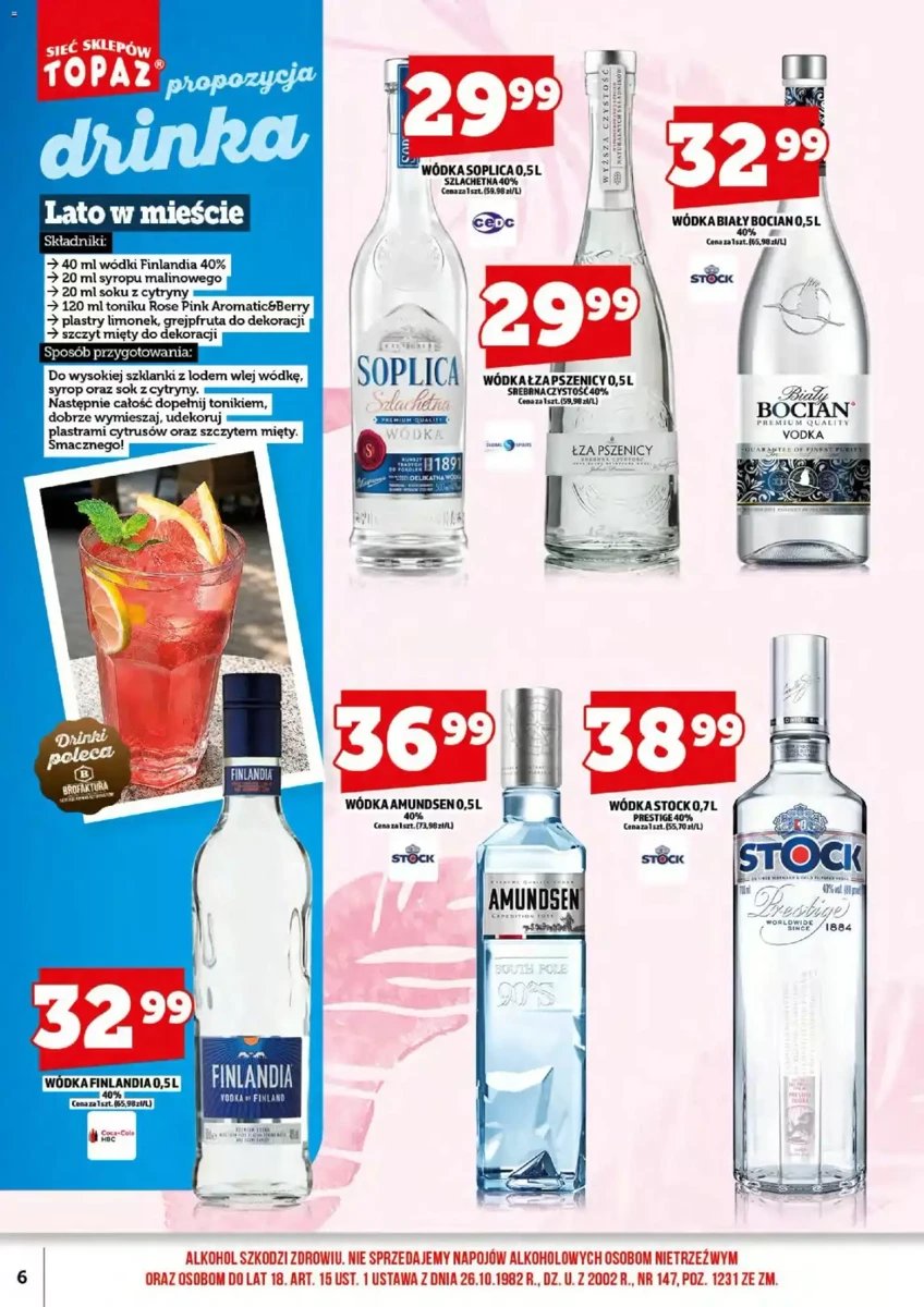 Strona 8 z gazetki Topaz