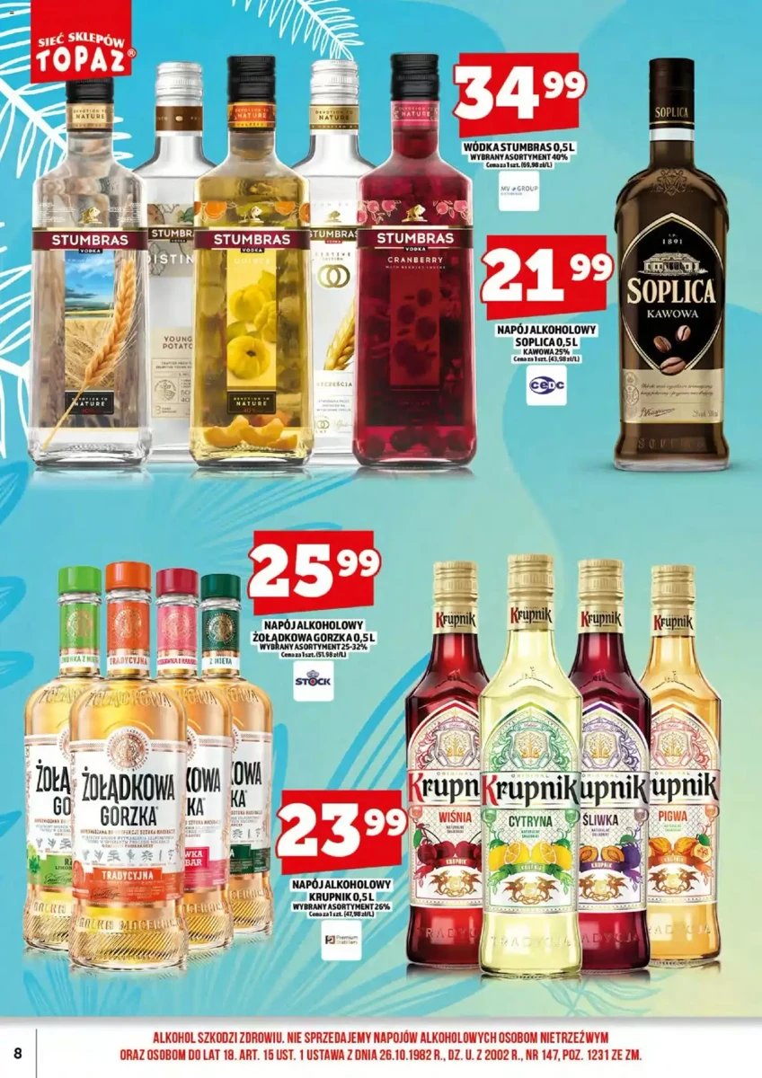 Strona 10 z gazetki Topaz