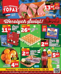 Gazetka Topaz – 18.12.2025 – 23.12.2025
