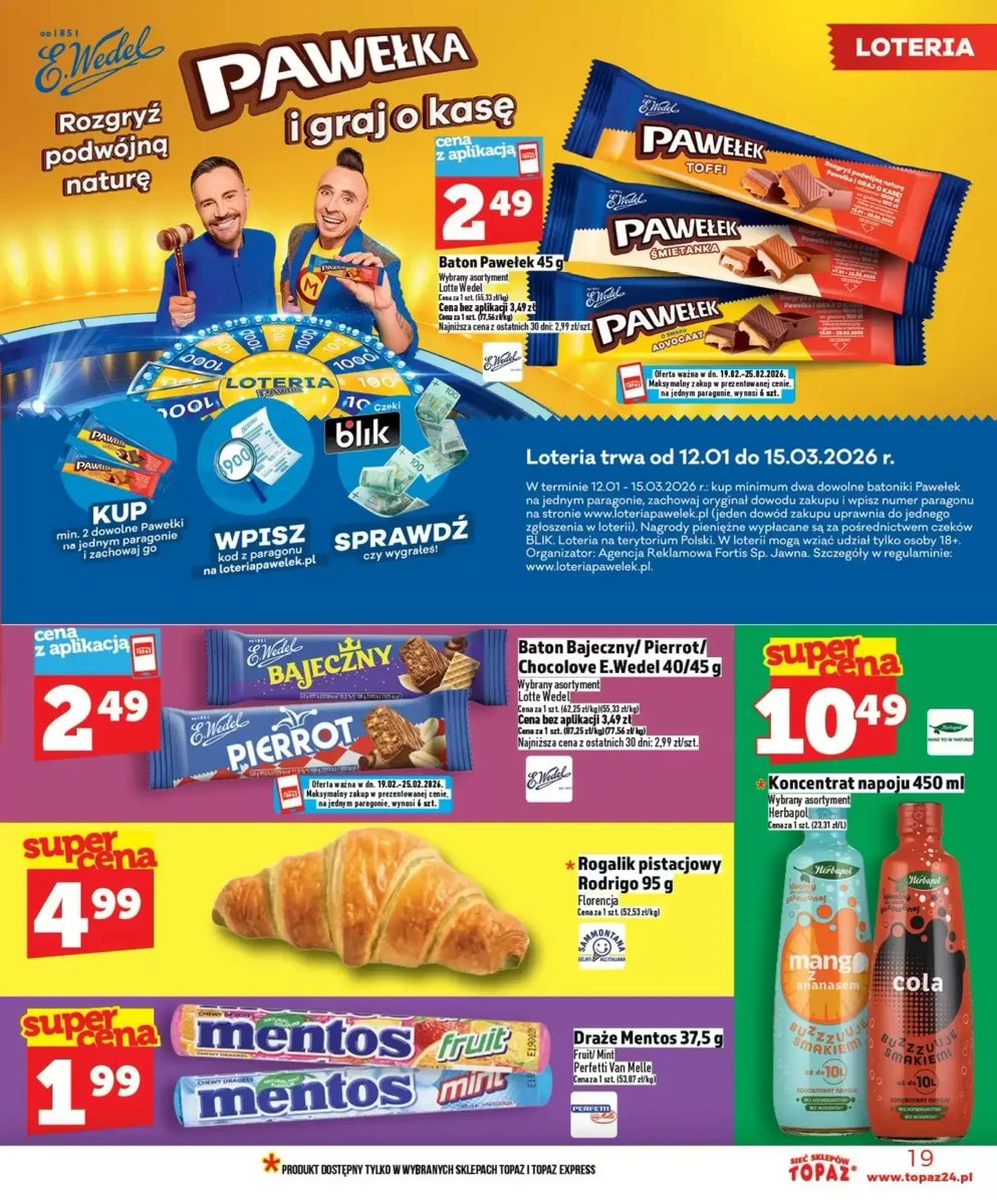 Strona 19 z gazetki Topaz