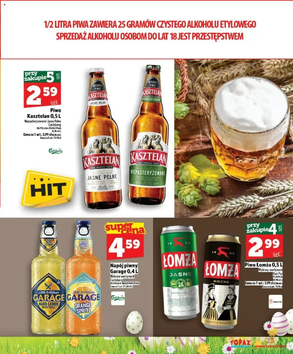 Strona 23 z gazetki Topaz