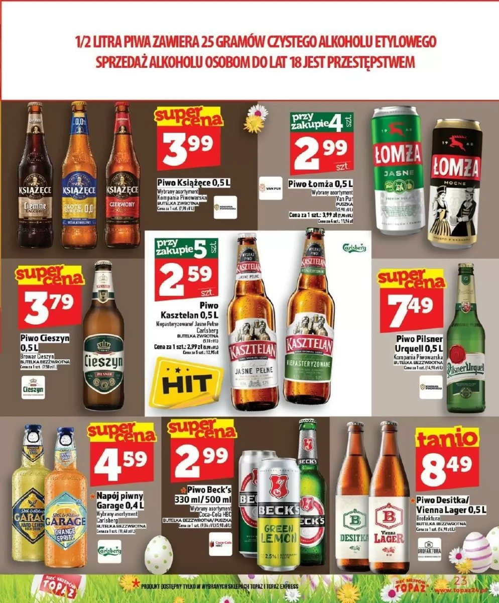 Strona 23 z gazetki Topaz
