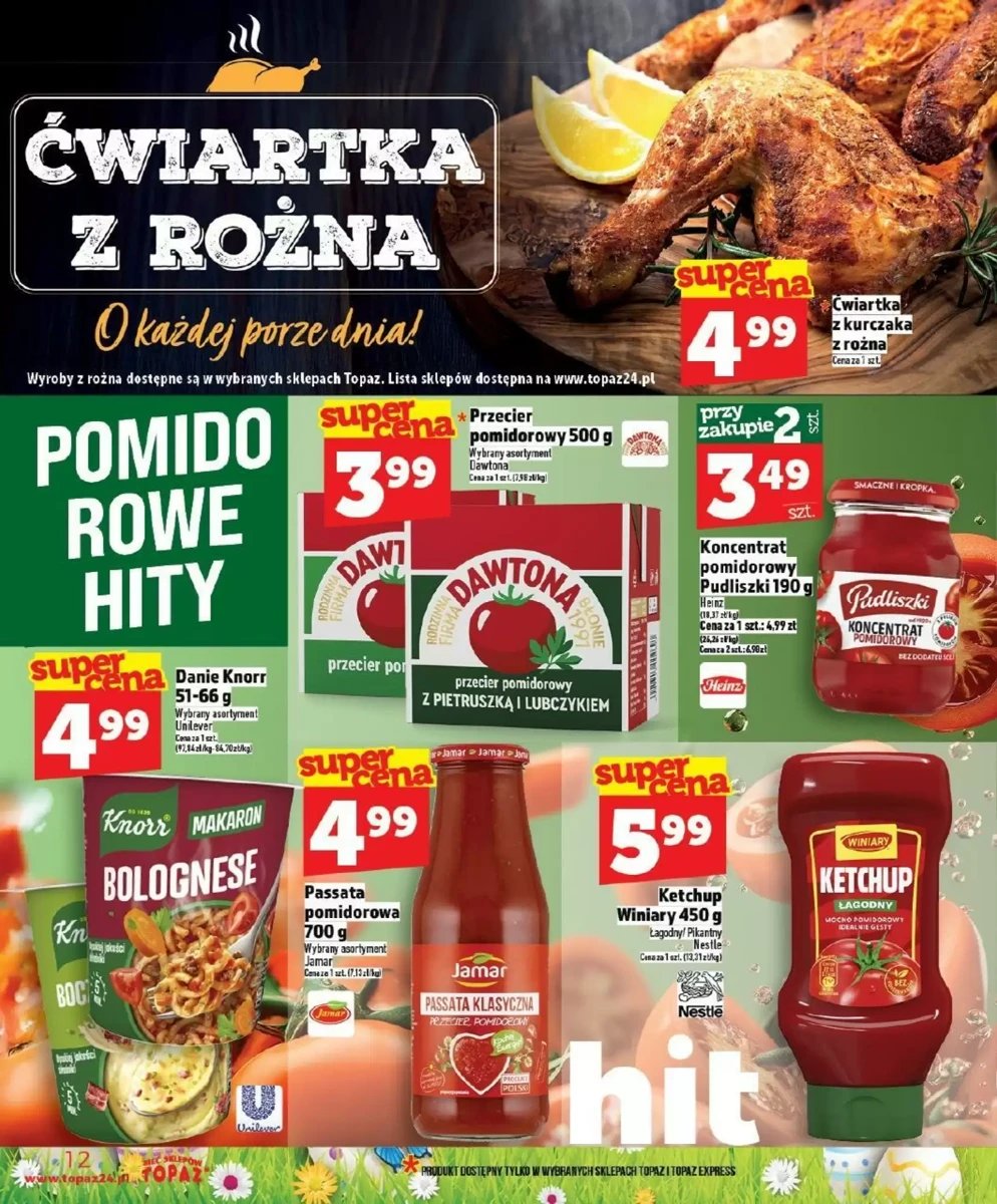 Strona 12 z gazetki Topaz