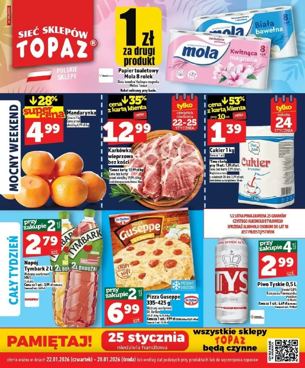 Strona 1 z gazetki Topaz