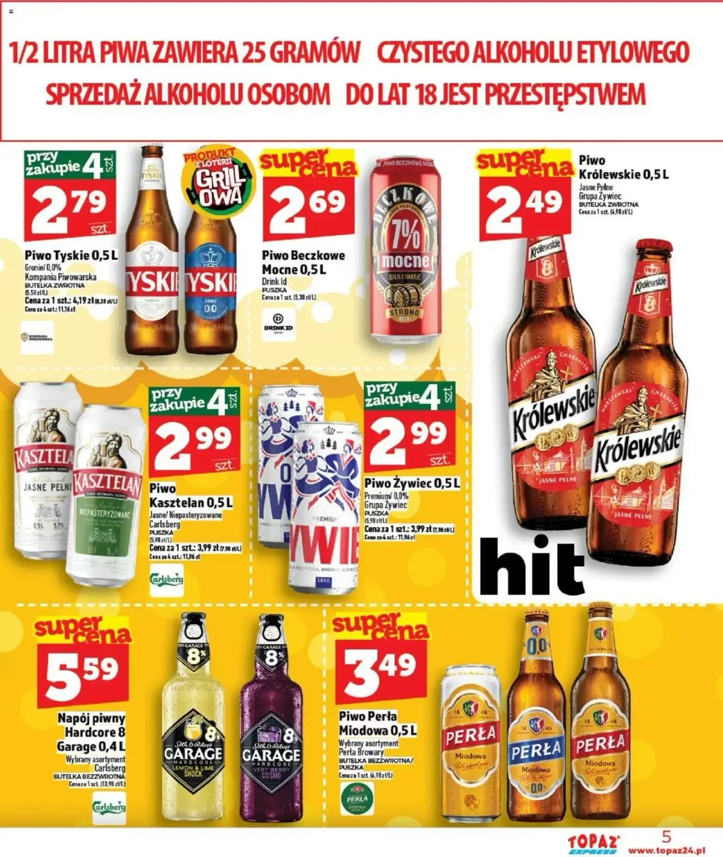 Strona 5 z gazetki Topaz