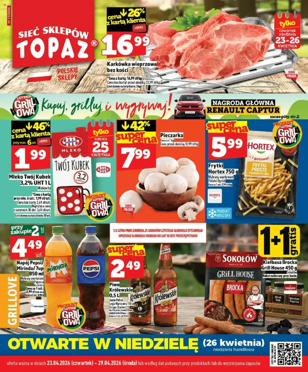 Strona 1 z gazetki Topaz