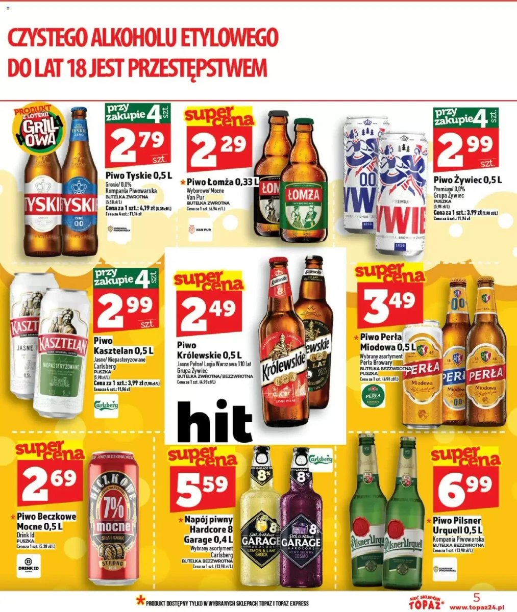 Strona 5 z gazetki Topaz