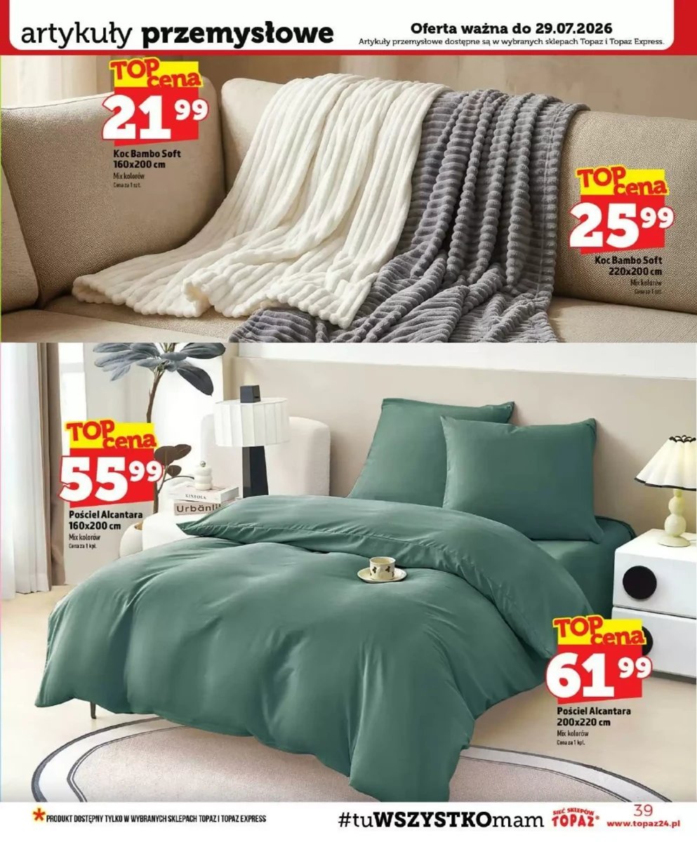 Strona 39 z gazetki Topaz