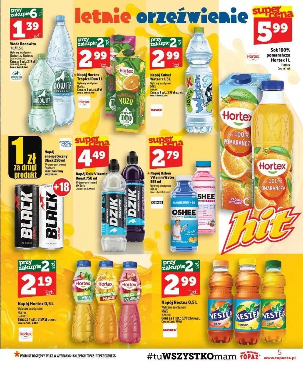 Strona 5 z gazetki Topaz