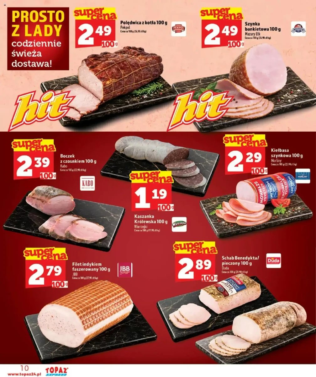 Strona 10 z gazetki Topaz