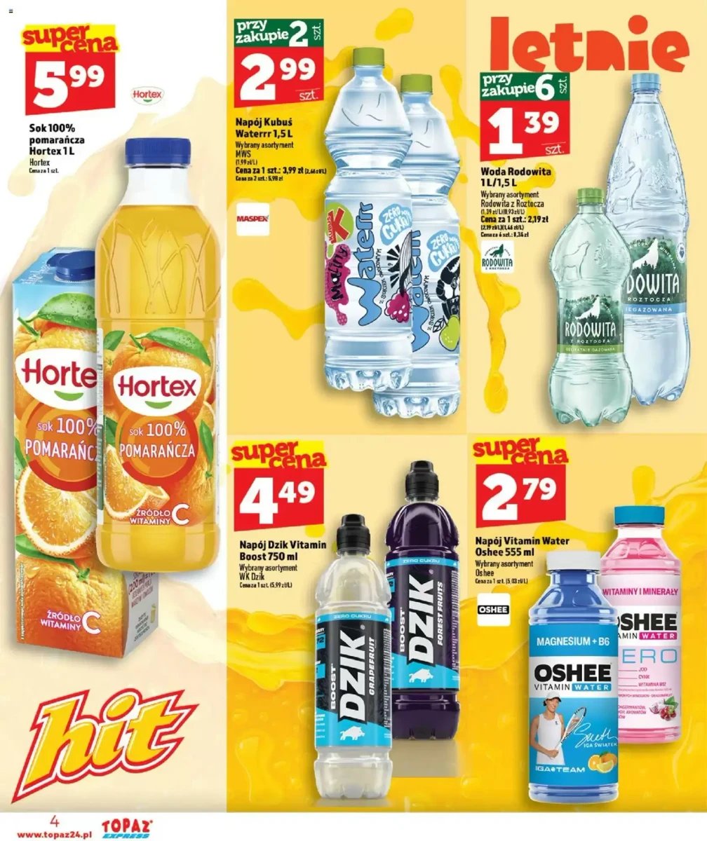 Strona 4 z gazetki Topaz