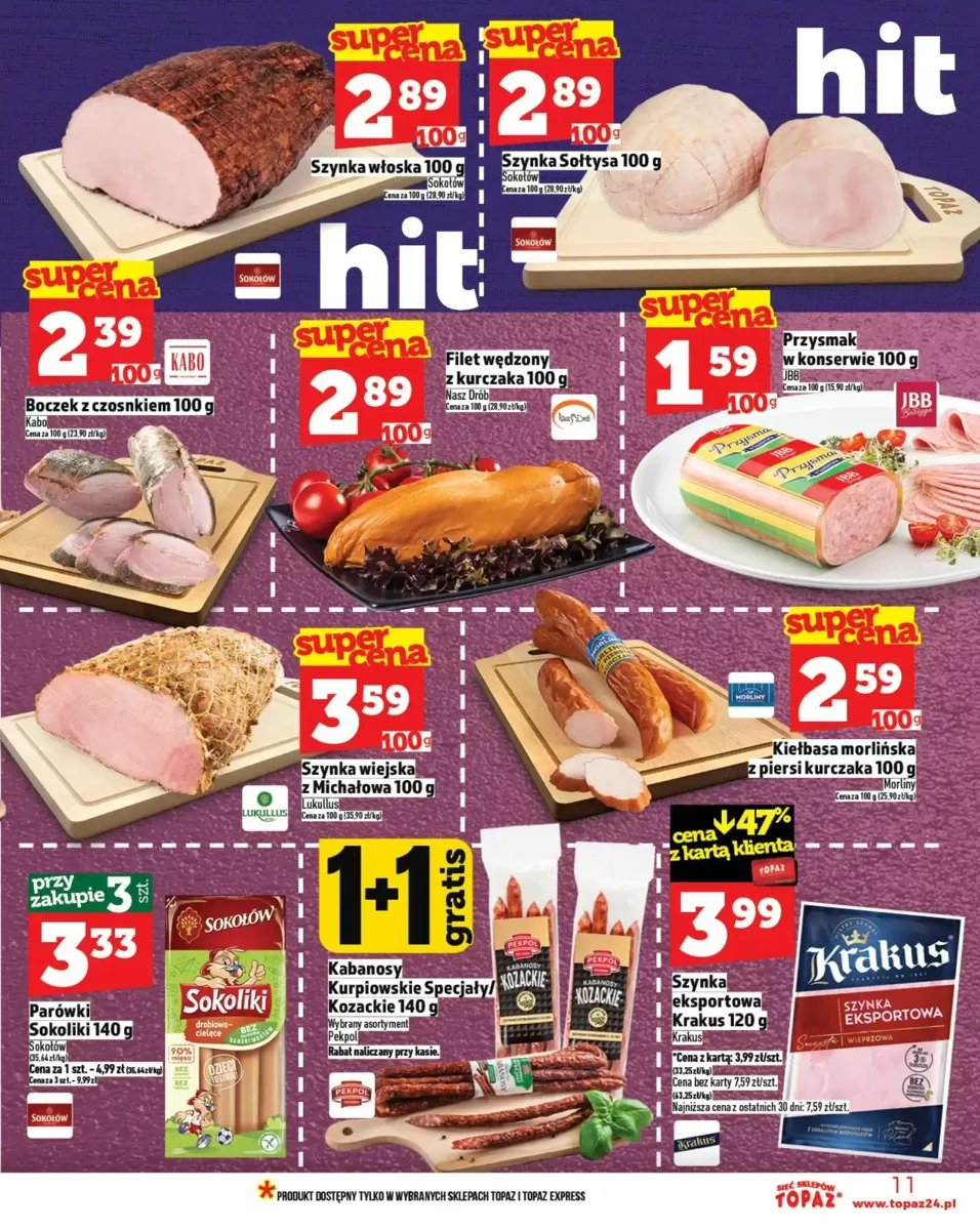 Strona 11 z gazetki Topaz