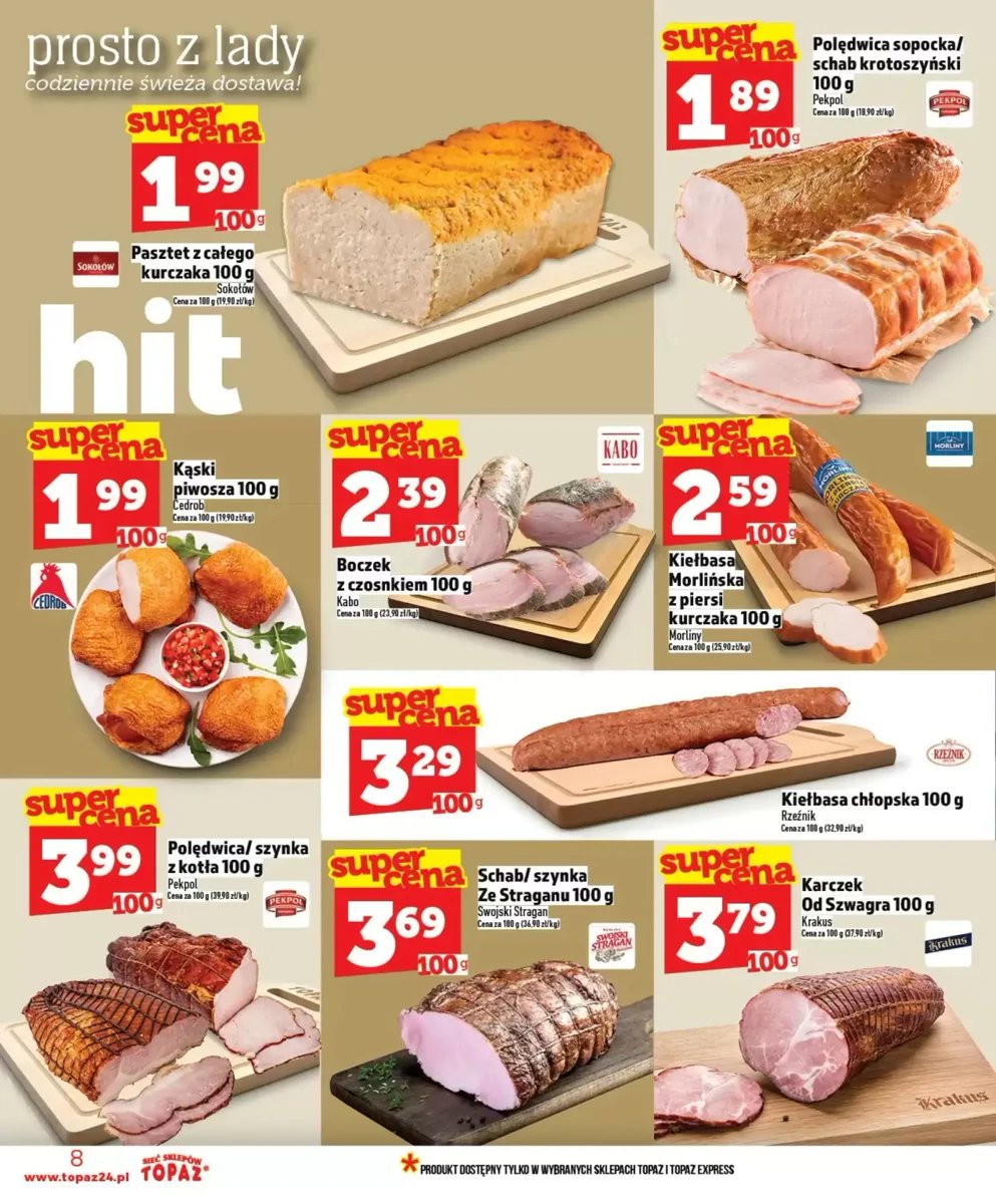 Strona 8 z gazetki Topaz