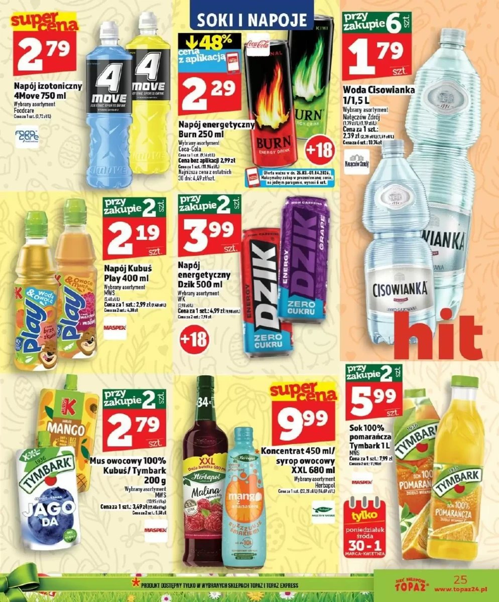 Strona 25 z gazetki Topaz