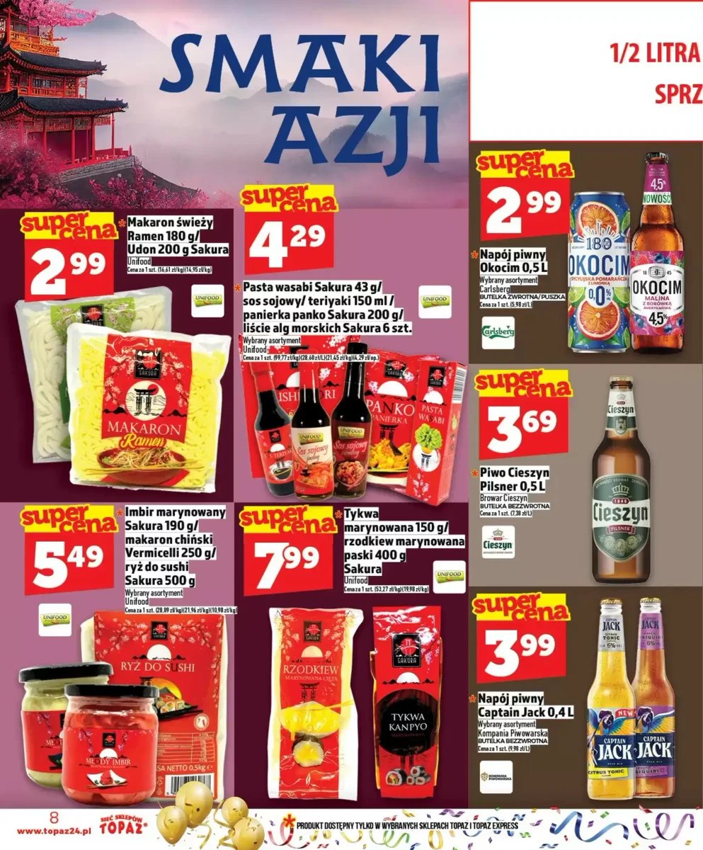Strona 8 z gazetki Topaz