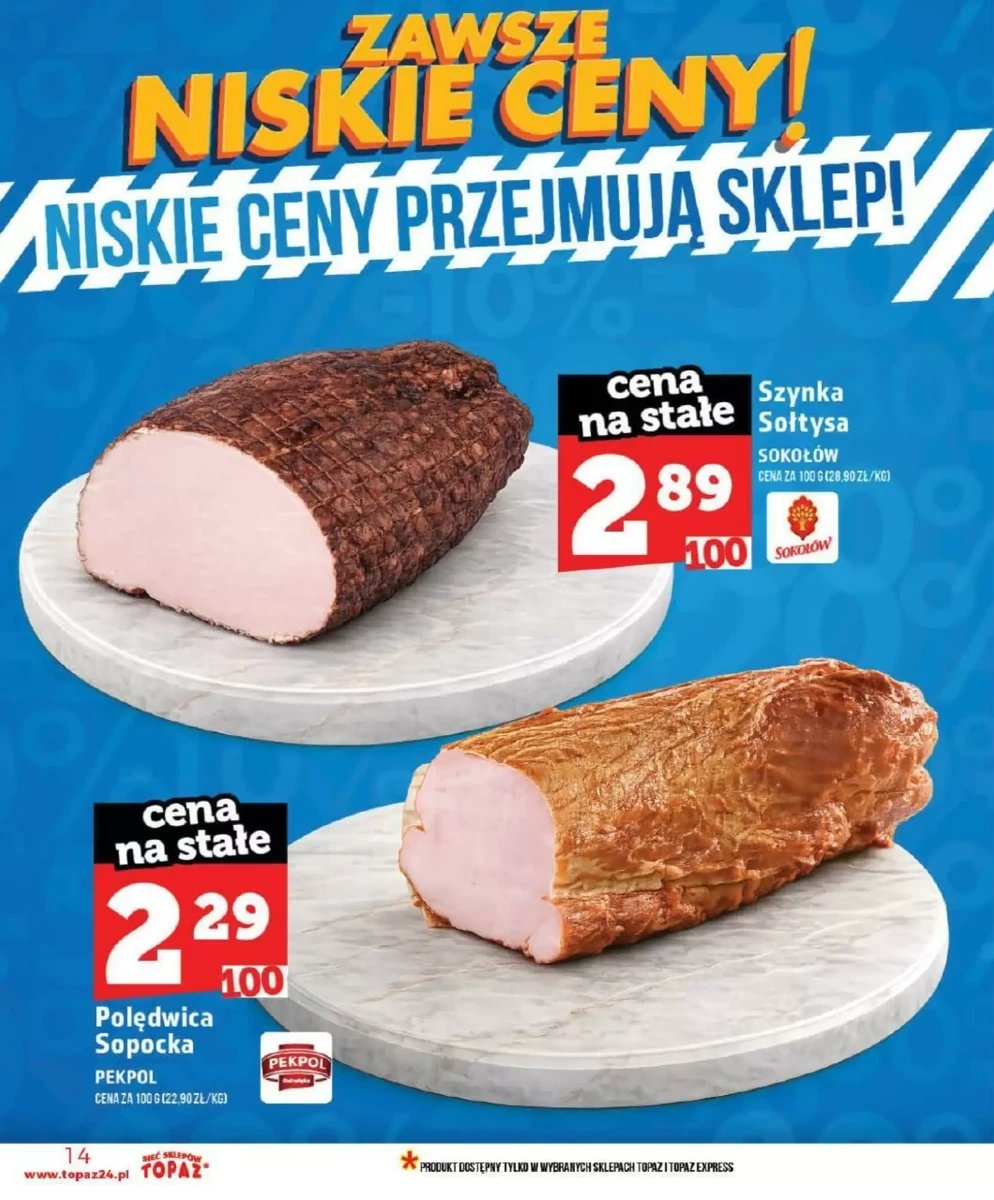 Strona 14 z gazetki Topaz