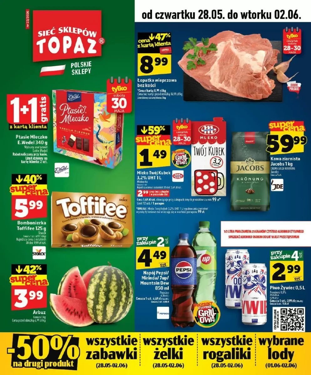 Strona 1 z gazetki Topaz