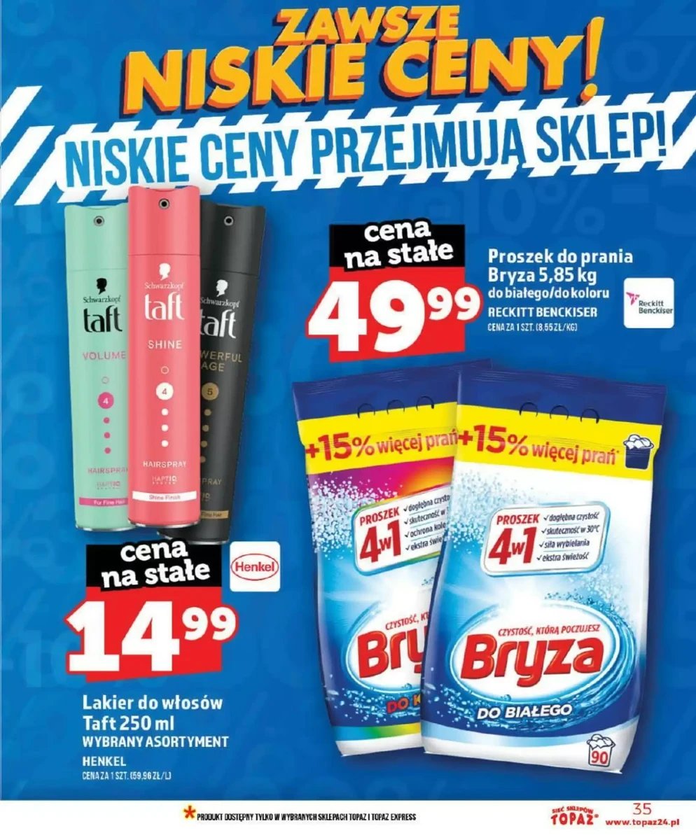 Strona 35 z gazetki Topaz