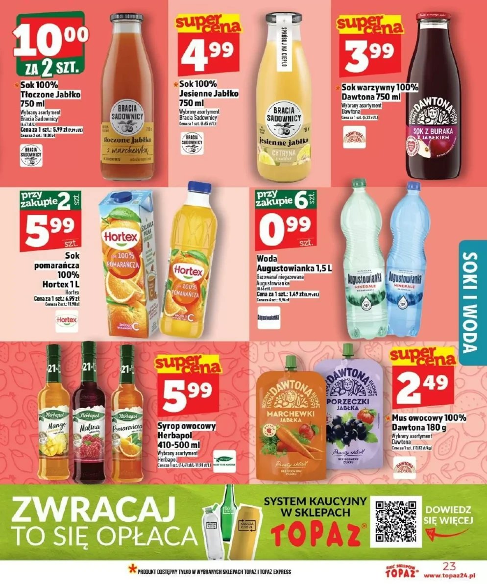 Strona 23 z gazetki Topaz