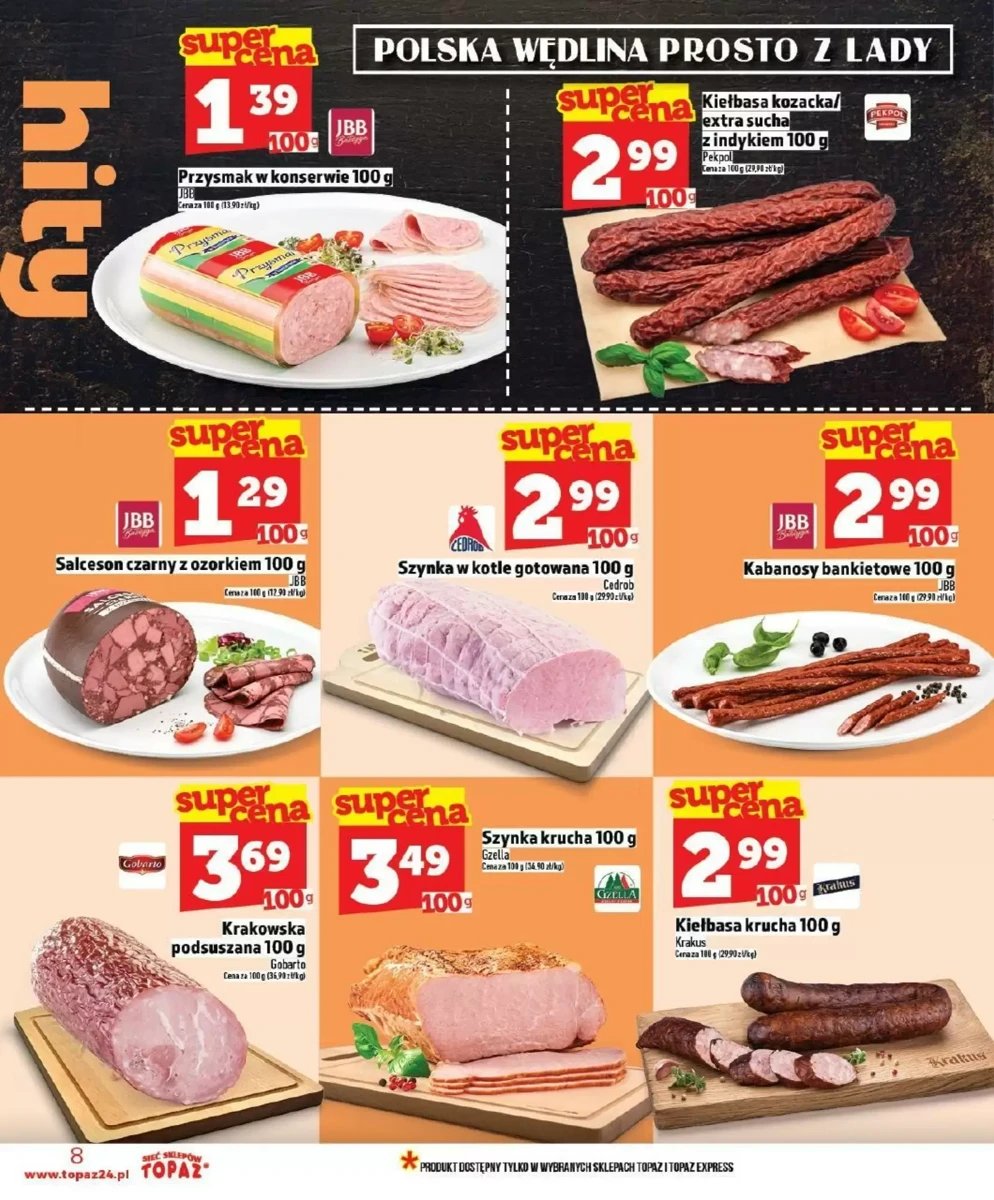 Strona 8 z gazetki Topaz