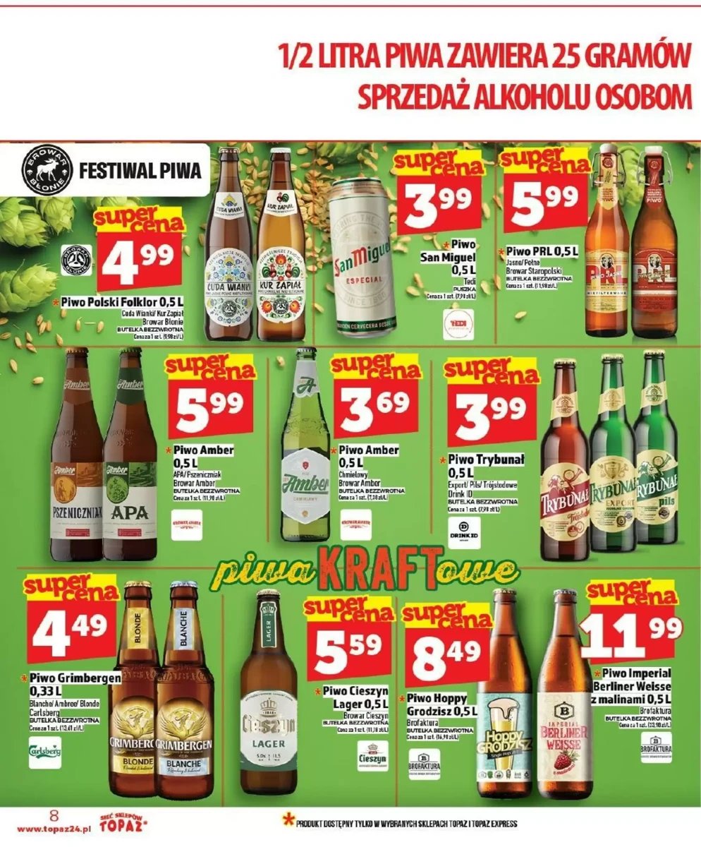 Strona 8 z gazetki Topaz
