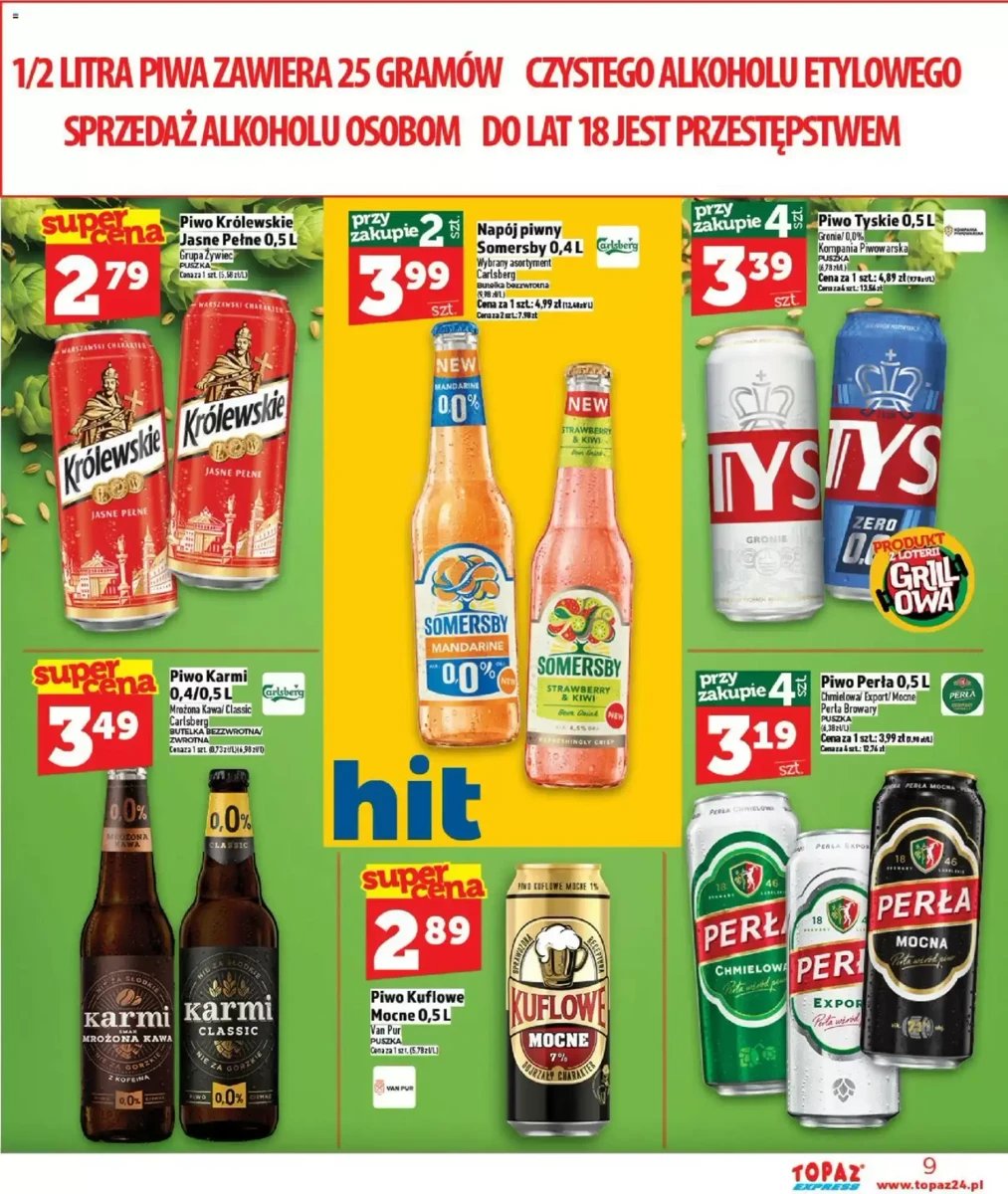 Strona 9 z gazetki Topaz