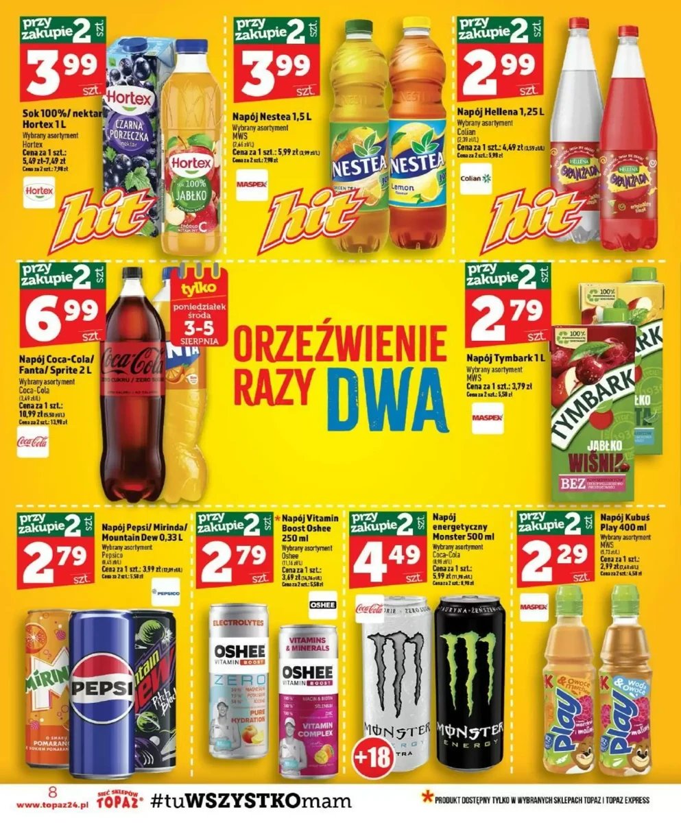 Strona 8 z gazetki Topaz